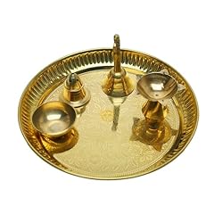 Decorative brass pooja for sale  Delivered anywhere in USA 