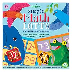 Eeboo simple math for sale  Delivered anywhere in USA 