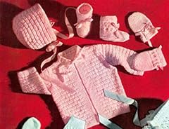 Knit baby set for sale  Delivered anywhere in UK