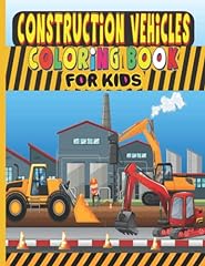 Used, Construction Vehicles Coloring Books For Kids: High-quality for sale  Delivered anywhere in Canada