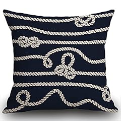 Smooffly navy cushion for sale  Delivered anywhere in UK