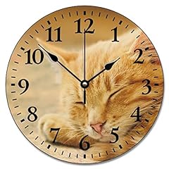Sleeping orange clock for sale  Delivered anywhere in USA 