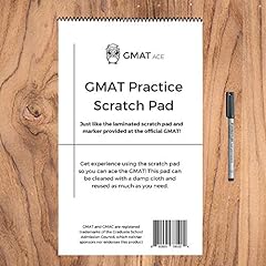 Gmat practice scratch for sale  Delivered anywhere in USA 