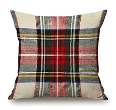 Plaid pillow cover for sale  Delivered anywhere in USA 