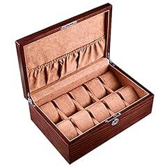 Watch box wooden for sale  Delivered anywhere in UK