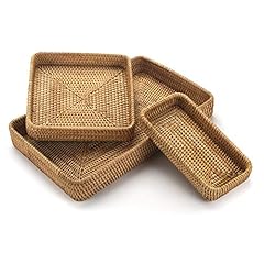 Rattan serving tray for sale  Delivered anywhere in USA 