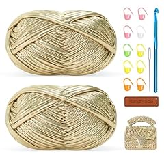 Metallic shirt yarn for sale  Delivered anywhere in UK
