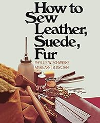 Sew leather suede for sale  Delivered anywhere in UK