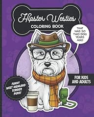 Hipster westies coloring for sale  Delivered anywhere in USA 