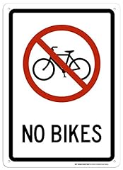 Bikes sign 10x14 for sale  Delivered anywhere in USA 