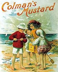 Colmans mustard retro for sale  Delivered anywhere in UK