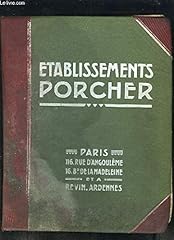 Catalogue etablissement porche d'occasion  Livré partout en France