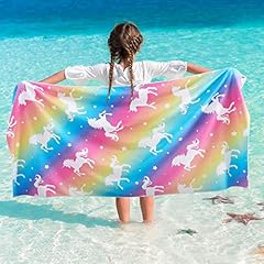 Unicorn beach towel for sale  Delivered anywhere in UK