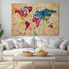Quadri tela mappa usato  Spedito ovunque in Italia 