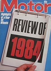 Motor magazine 1984 for sale  Delivered anywhere in UK