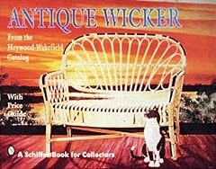 Antique wicker heywood for sale  Delivered anywhere in USA 