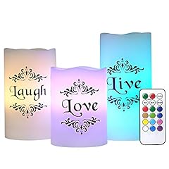 Eldnacele multicolor flameless for sale  Delivered anywhere in UK