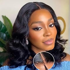 Glueless wig human for sale  Delivered anywhere in UK