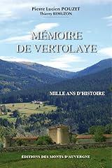 Mémoire vertolaye ans d'occasion  Livré partout en France