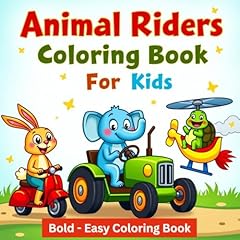 Animal riders coloring for sale  Delivered anywhere in UK
