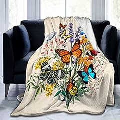 Butterfly blanket beautiful for sale  Delivered anywhere in USA 