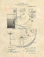 Patent prints vintage for sale  Delivered anywhere in USA 