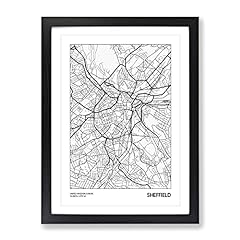 City map sheffield for sale  Delivered anywhere in UK