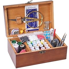 Wooden sewing kit for sale  Delivered anywhere in USA 