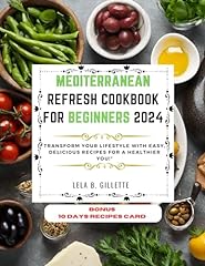Mediterranean refresh cookbook for sale  Delivered anywhere in Ireland
