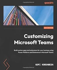 Customizing microsoft teams d'occasion  Livré partout en Belgiqu