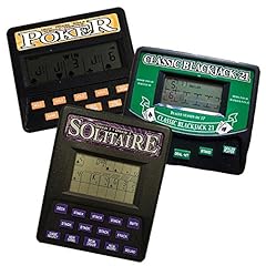 3 in 1 Gambling Handheld Video Game Pack - Solitaire for sale  Delivered anywhere in UK