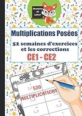 Multiplications posées ce1 d'occasion  Livré partout en France