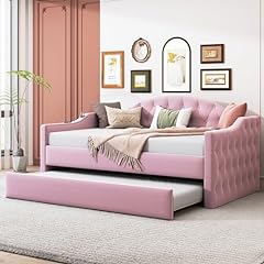 Upholstered daybed trundle for sale  Delivered anywhere in USA 