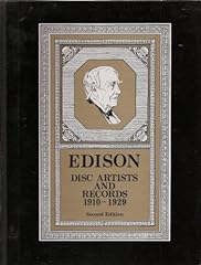 Edison disc artists for sale  Delivered anywhere in USA 