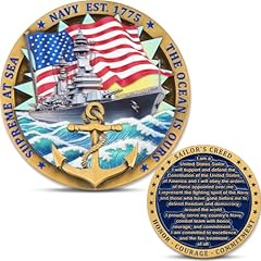 Navy challenge coin for sale  Delivered anywhere in USA 