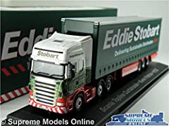 Used, EDDIE STOBART SCANIA MODEL LORRY TRUCK 1:76 SCALE ATLAS for sale  Delivered anywhere in UK