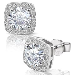 Queenou moissanite stud for sale  Delivered anywhere in USA 