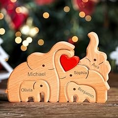 Personalized wooden elephant for sale  Delivered anywhere in USA 