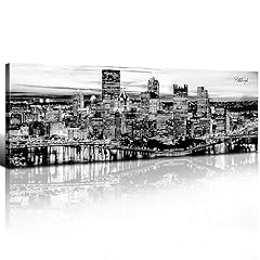 Pittsburgh skyline wall for sale  Delivered anywhere in USA 