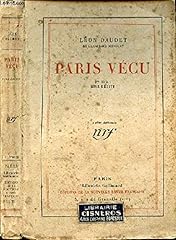 Paris vecu d'occasion  Livré partout en France