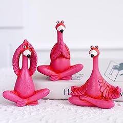Yoga flamingo figurines for sale  Delivered anywhere in USA 