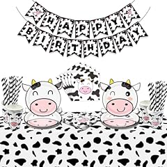 Cow theme party for sale  Delivered anywhere in UK