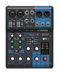 Yamaha MG06X Mixer Audio - Console di Mixaggio Compatta usato  Spedito ovunque in Italia 