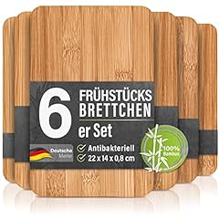 6er set frühstücksbrettchen gebraucht kaufen  Wird an jeden Ort in Deutschland
