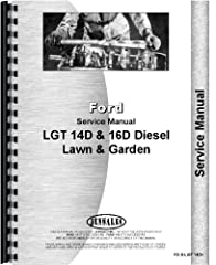 Ford 14D 16D Lawn & Garden Tractor Service Manual (FO-S-LGT for sale  Delivered anywhere in USA 