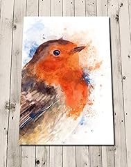 Robin art painting for sale  Delivered anywhere in UK