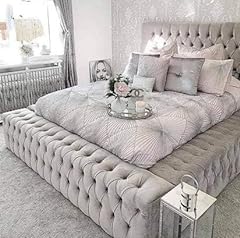 Beds grey silver for sale  Delivered anywhere in UK