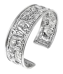 Elephant silver bangle for sale  Delivered anywhere in USA 
