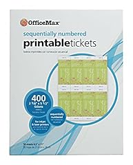 Fficemax bedruckbar tickets gebraucht kaufen  Wird an jeden Ort in Deutschland