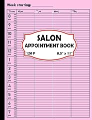 Salon appointment book for sale  Delivered anywhere in USA 